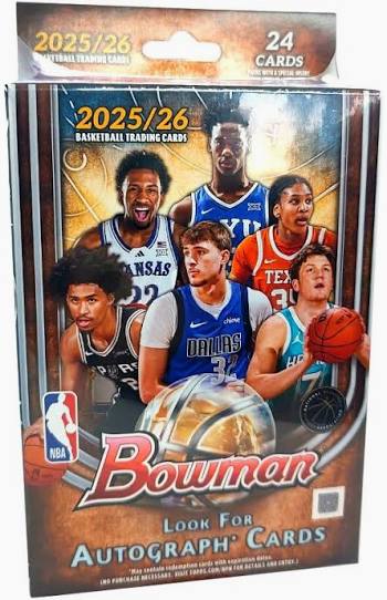 2025-26 Bowman Basketball Hanger Box