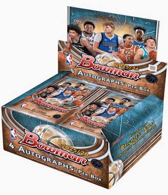 2025-26 Bowman Basketball Jumbo Hobby Box