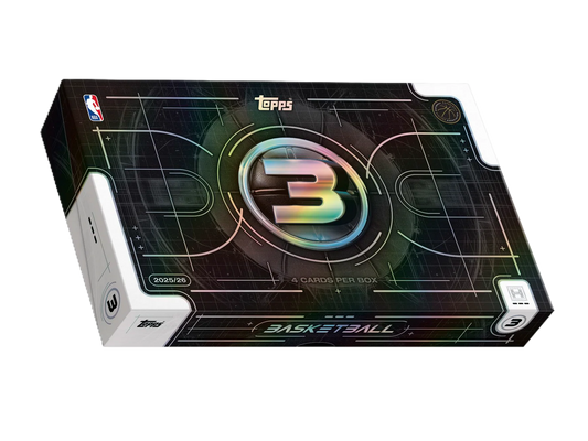 2025-2026 Topps Three Basketball Hobby Box
