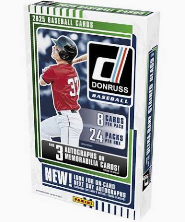 2025 Panini Donruss Baseball Hobby Box