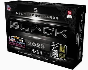 2025 Panini Black Football Hobby Box