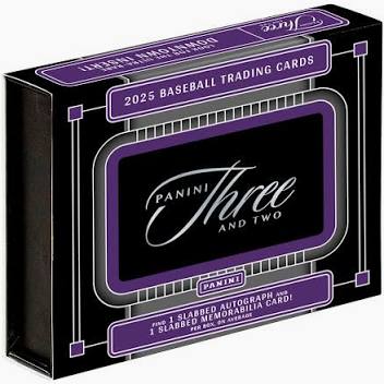 2025 Panini Three And Two Baseball Hobby Box