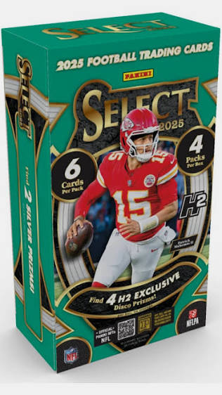 2025 Panini Select Football H2 Box