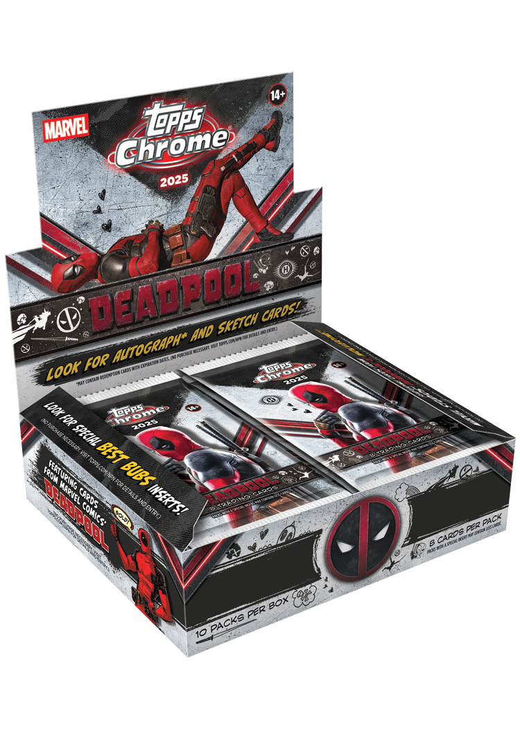 2026 Topps Chrome Deadpool Hobby Box