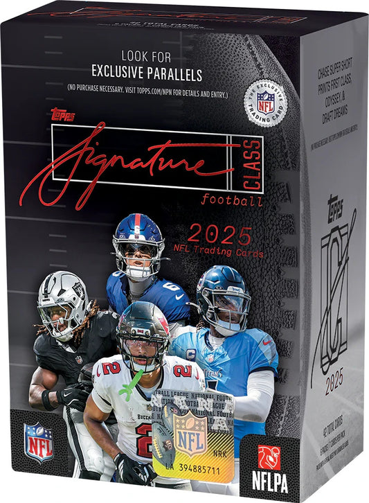 2025 Topps Signature Class Football Blaster Box