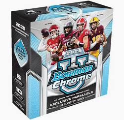 2025 Bowman Chrome University Football Mega Box