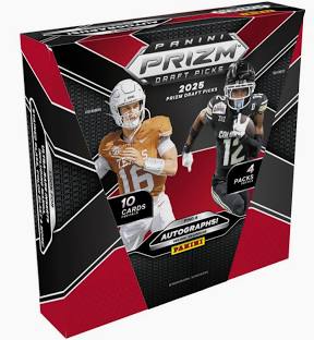 2025 Panini Prizm Draft Picks Football Hobby Box