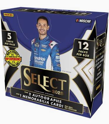 2025 Panini Select Racing Hobby Box