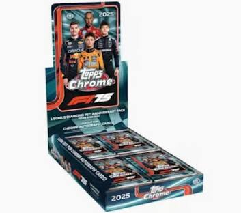 2025 Topps Chrome Formula 1 Hobby Box