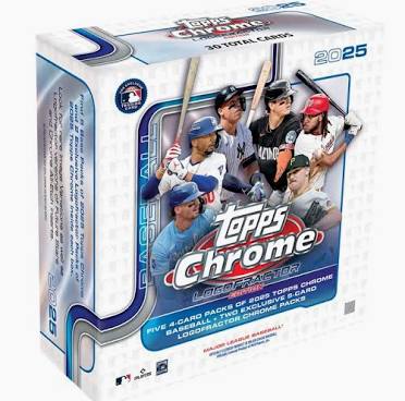 2025 Topps Chrome Logofractor Edition Baseball Mega Box