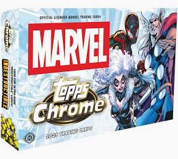 2025 Topps Chrome Marvel Hobby Box