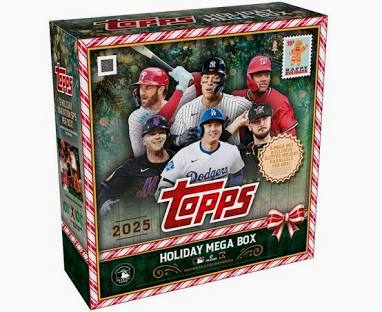 2025 Topps Holiday Baseball Mega Box