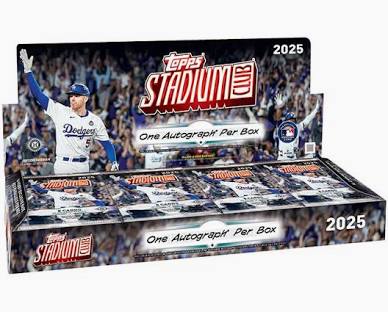2025 Topps Stadium Club Baseball Hobby Box