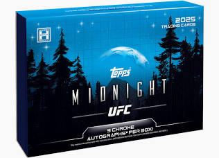 2025 Topps Midnight UFC Hobby Box