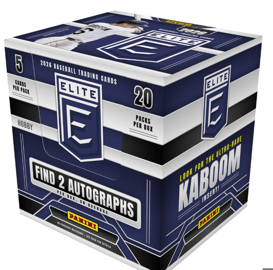 2026 Panini Donruss Elite Baseball Hobby Box