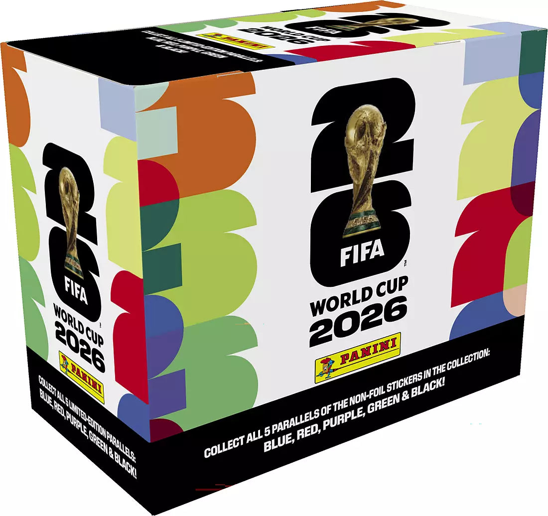 2025-26 Panini FIFA World Cup Sticker Box 25 Count