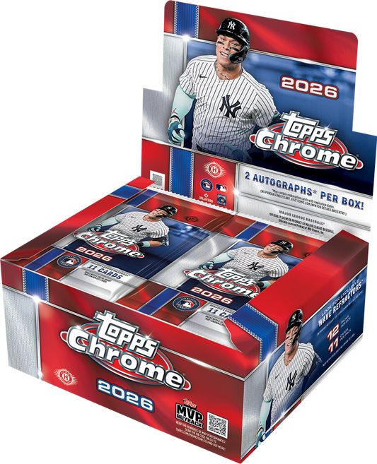 2026 Topps Chrome Baseball Jumbo Hobby Box