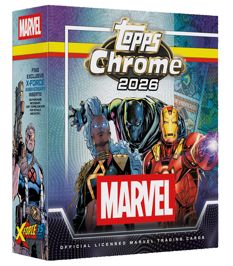 2026 Topps Chrome Marvel Comics Blaster Box