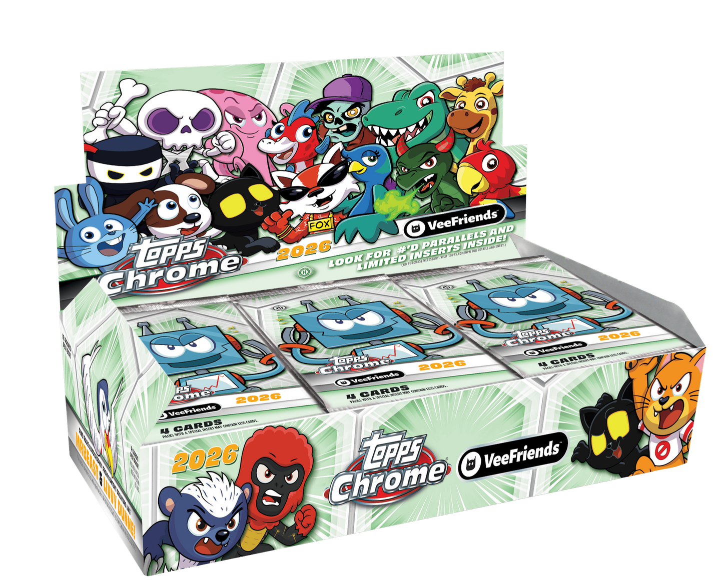 2026 Topps Chrome Veefriends Hobby Box