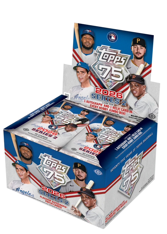 2026 Topps Series 2 Baseball Jumbo Hobby Box