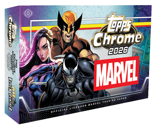 2026 Topps Chrome Marvel Comics Hobby Box