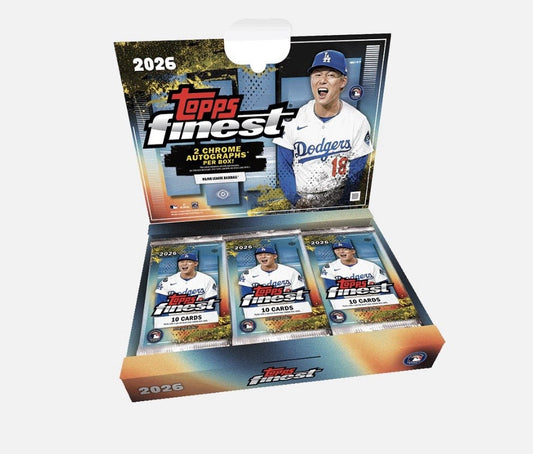 2026 Topps Finest Baseball Hobby Box