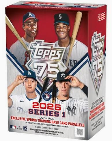 2026 Topps Series 1 Baseball Blaster Box