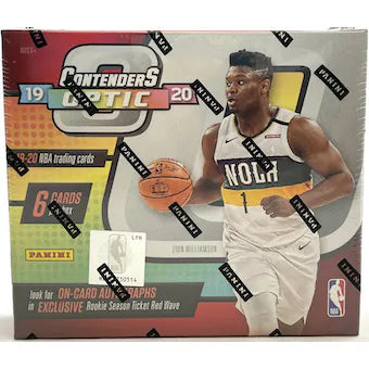 2019-2020 Panini Contenders Optic Basketball Tmall Box