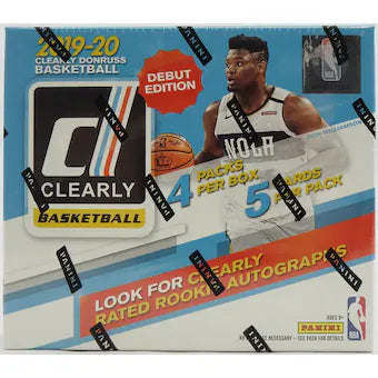 2019-2020 Panini Clearly Donruss Basketball Hobby Box