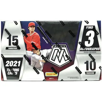 2021 Panini Mosaic Baseball Hobby Box