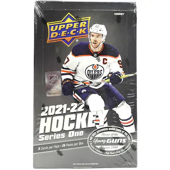 2021-22 Upper Deck Series 1 Hockey Hobby Box
