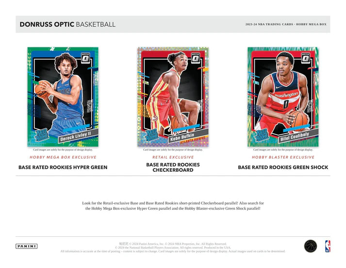 2023-24 Panini Donruss Optic Basketball Hobby Blaster