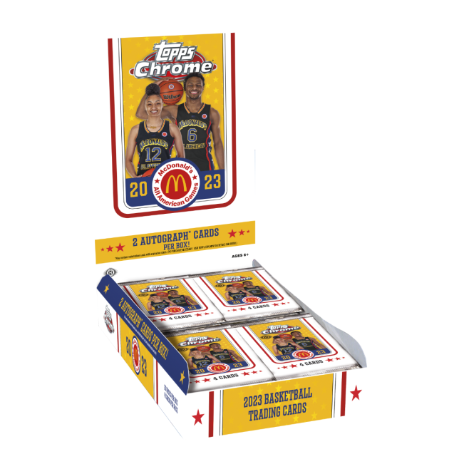 2023 Topps Chrome McDonalds's All American Basketball Hobby Box