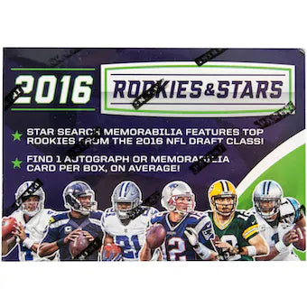 2016 Panini Rookies and Stars Football Blaster Box