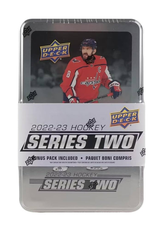 2022-23 Upper Deck Hockey Series Two Tin