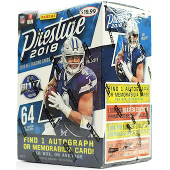 2018 Panini Prestige Football Blaster Box