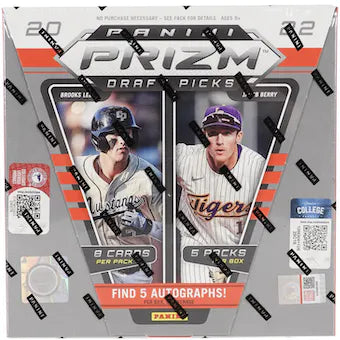 2022 Panini Prizm Draft Picks Baseball Hobby Box