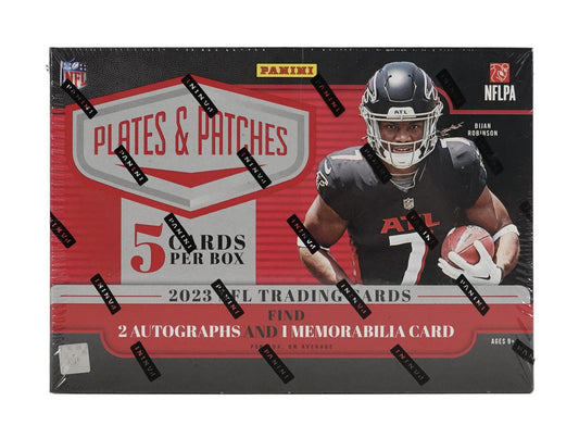 2023 Panini Plates and Patches Hobby Box