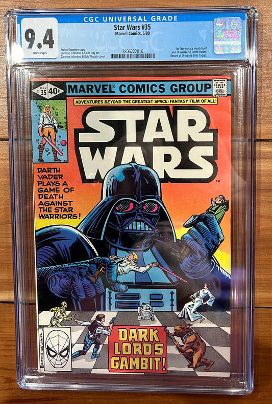 Star Wars #35 Comic Book 1980 CGC 9.4 Marvel