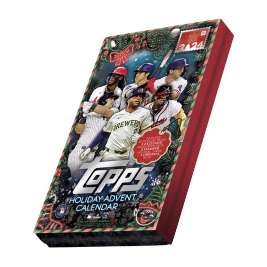 2024 Topps Holiday Baseball Advent Calendar Box