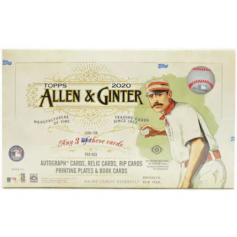2020 Topps Allen and Ginter Baseball Hobby Box