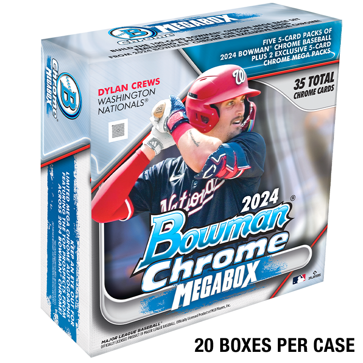 2024 Bowman Chrome Baseball Mega Box