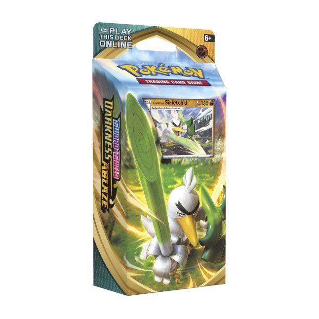 Pokémon Sword and Shield-Darkness Ablaze Galarian Sirfetch'd Theme Deck