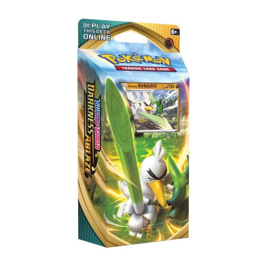 Pokémon Sword and Shield-Darkness Ablaze Galarian Sirfetch'd Theme Deck