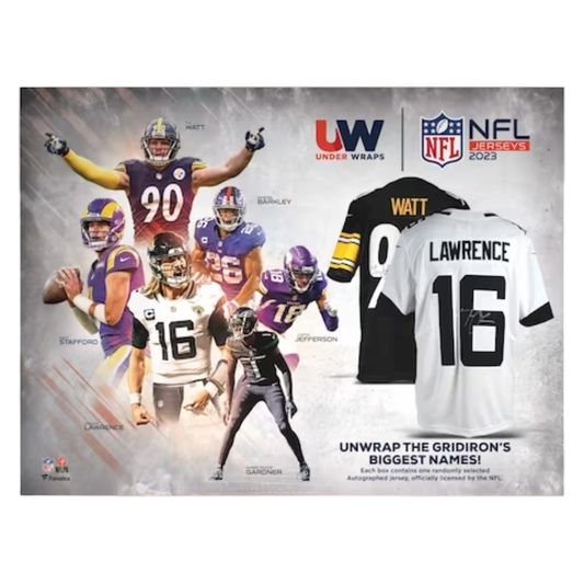 2023 Fanatics NFL Under Wraps Signed Jersey Box