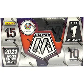 2020-21 Panini Mosaic UEFA Euro 2020 Soccer Hobby Box