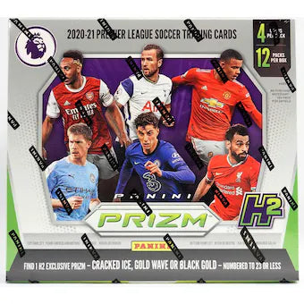 2020-21 Panini Prizm Premier League EPL Soccer H2 Hobby Hybrid Box