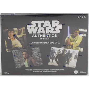 2019 Topps Star Wars Authentics Autographs Series 2 Hobby Box
