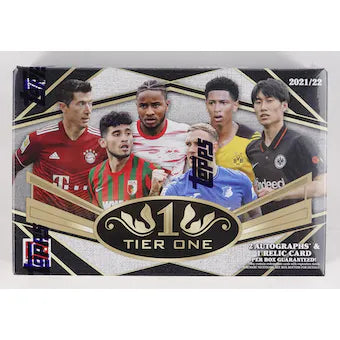 2021-22 Topps Tier One Bundesliga Soccer Hobby Box