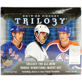 2019-20 Upper Deck Trilogy Hockey Hobby Box
